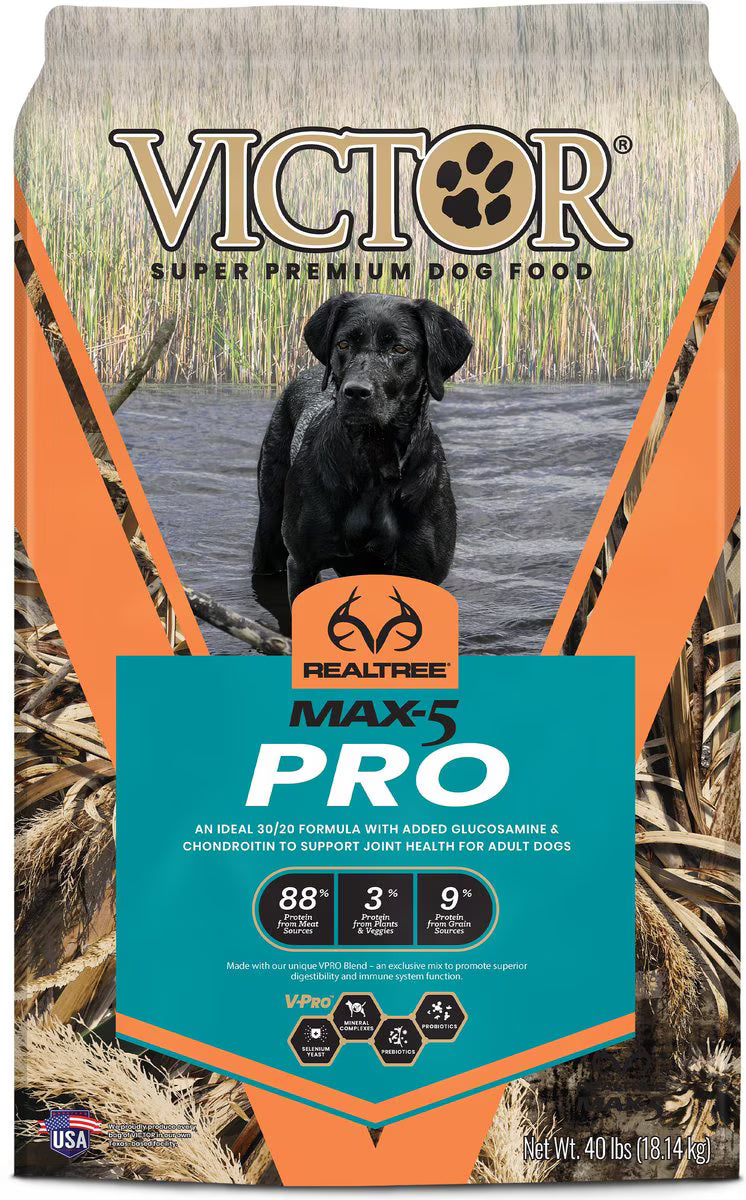 VICTOR Realtree MAX-5 PRO Dry Adult Dog Food (Search for Availability Online or In Stores) image 0