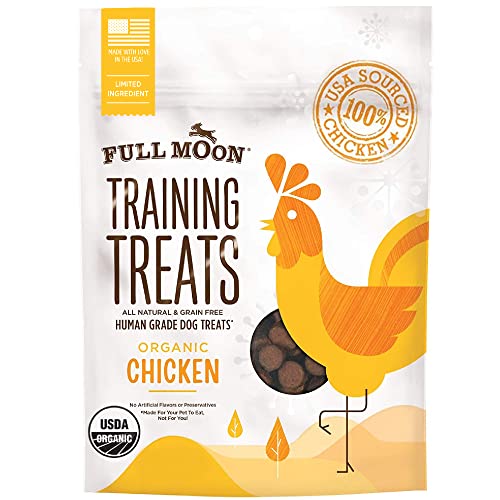 Full Moon USDA Organic Chicken Training Treats (Search for Availability Online or In Stores)